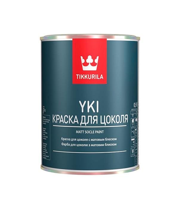 Tikkurila Yki (0,9 л., 2,7 л., 9 л.) Краска для цоколя